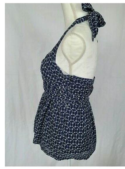 Anthropologie Maeve Star Trails Halter Top Blue - Picture 7 of 7